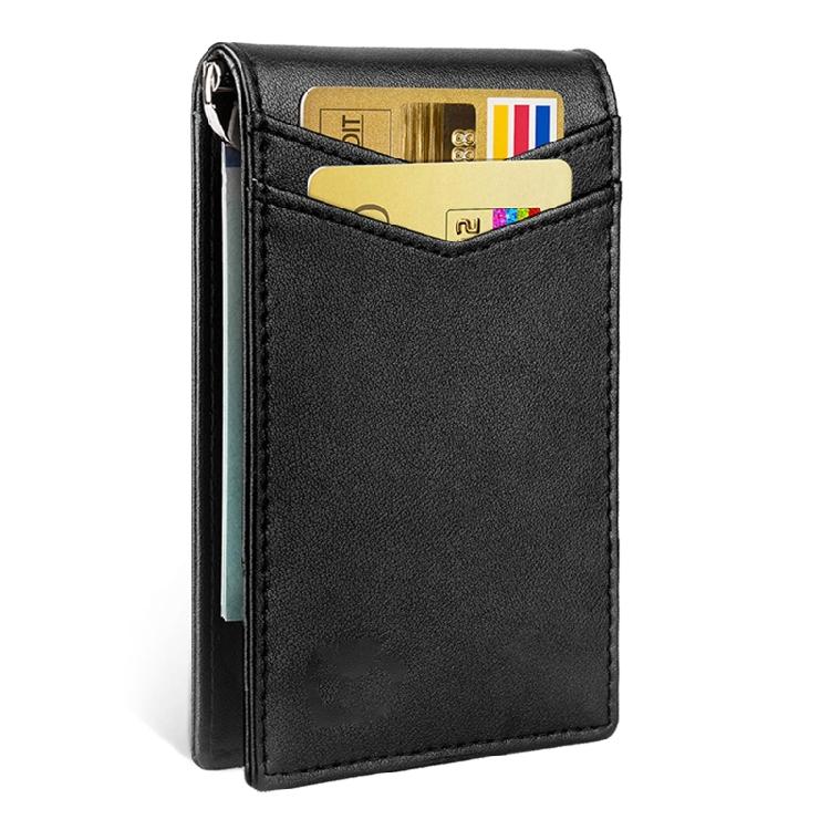 Men RFID Blocking Slim Money Clip Wallet Credit Card ID Holder Thin Minimalist