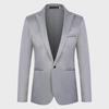 Blazer Masculino Estilo Coreano de Um Botão Primavera/Outono 2024