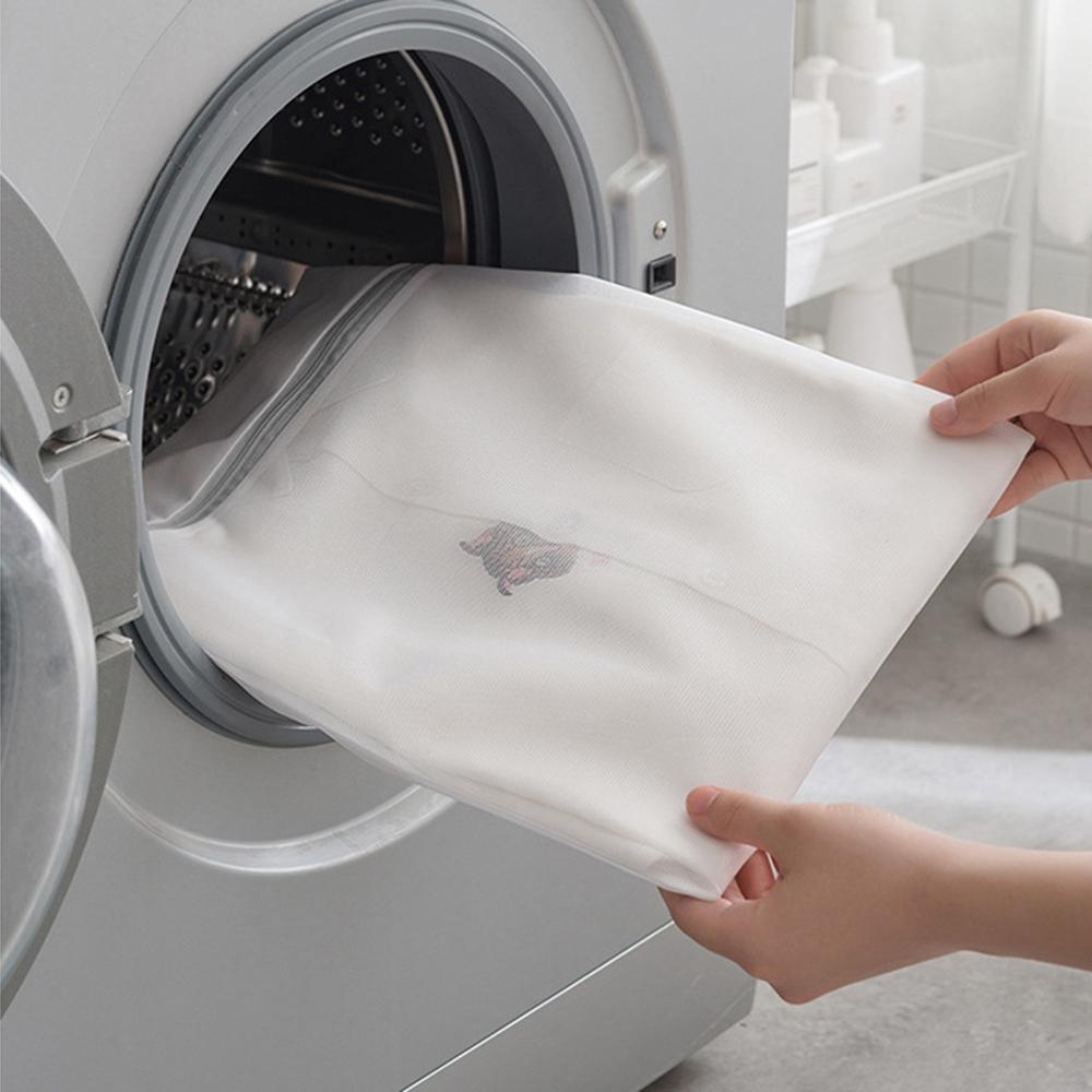 

MM-X001 30x40cm 70g Laundry Bag Thickened Mesh Machine Washable Underwear T-shirt Washing Bag (Thin Mesh) Type A