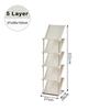 Plastic Shoe Rack Multi-Layer Stackable Shoe Organizer DIY Thickened Space Saving Shoe Shelf Home Storage Shoe Cabinet