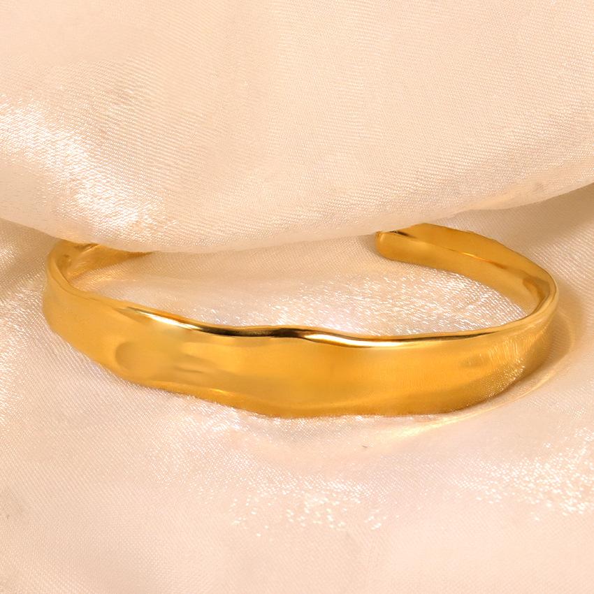 Wind Einfaches Geometrisches Armband Damen Design Temperament Retro Unregelmäßiges Armband