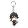 Popular Products 6CM New Anime Assassination Classroom Korosensei Acrylic Keychain Bag Charms Pendant Q Version Key Chain