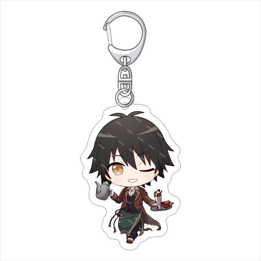Popular Products 6CM New Anime Assassination Classroom Korosensei Acrylic Keychain Bag Charms Pendant Q Version Key Chain