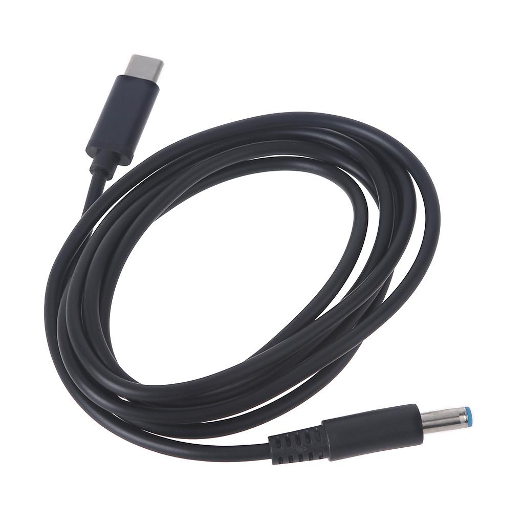 Computer Accessories 1.5M Type-C PD Charging Wire 4.5x3.0mm DC Plug Converter Compatible with HP-Laptop