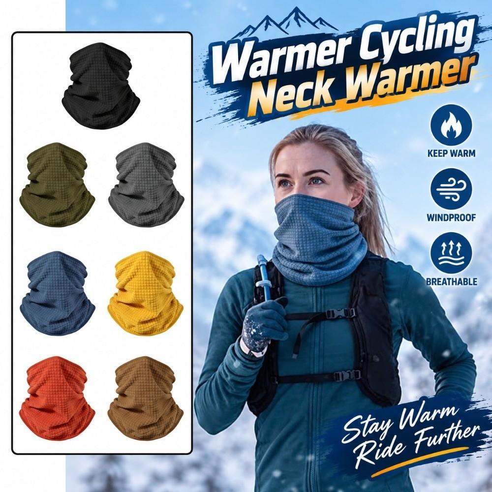 Breathable Neck Warmer Soft Fleece Face Mask Tube Bandanas Thermal Collar  Daily Commuting