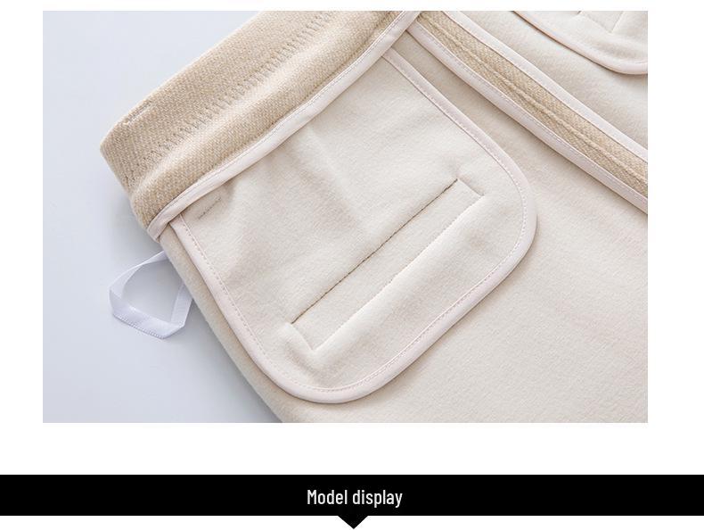 2024 Autumn/Winter Women's Loose Slimming Acetate Wool Pants - Extra Thick, Narrow to Wide Leg, for Middle-Aged Moms