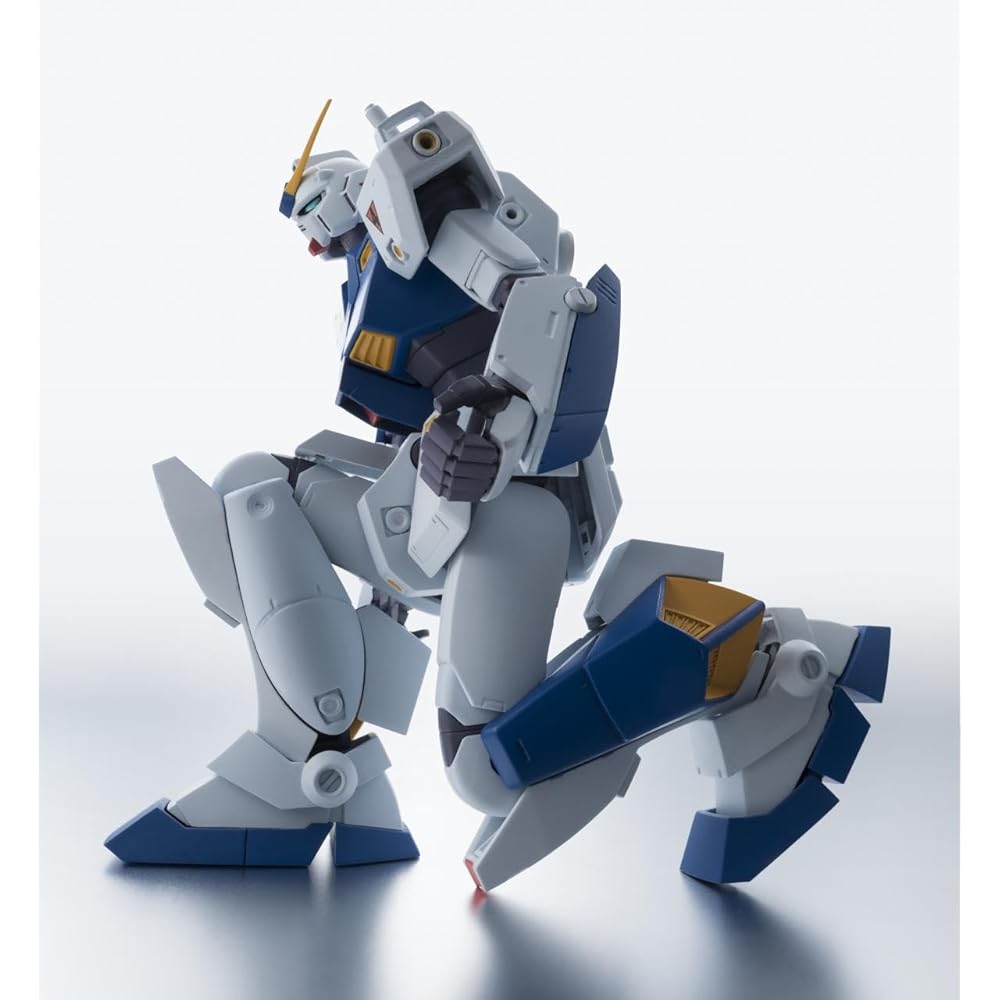 TAMASHII NATIONS Robot Spirits RX-78NT-1 Gundam NT-1 with Chobham Armor 125mm Action Figure ABS PVC Painted