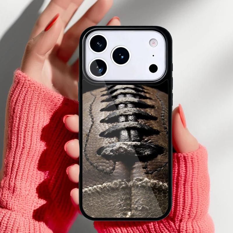 

Rugby Ball soft Phone Case for iPhone 17 Air 16e 15 14 13 Pro Max Back Cover for 12 11 Pro Coque iPhone 13