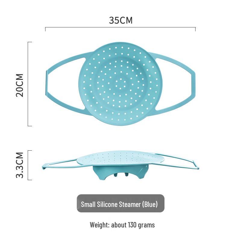 Многофункциональная силиконовая корзина-пароварка