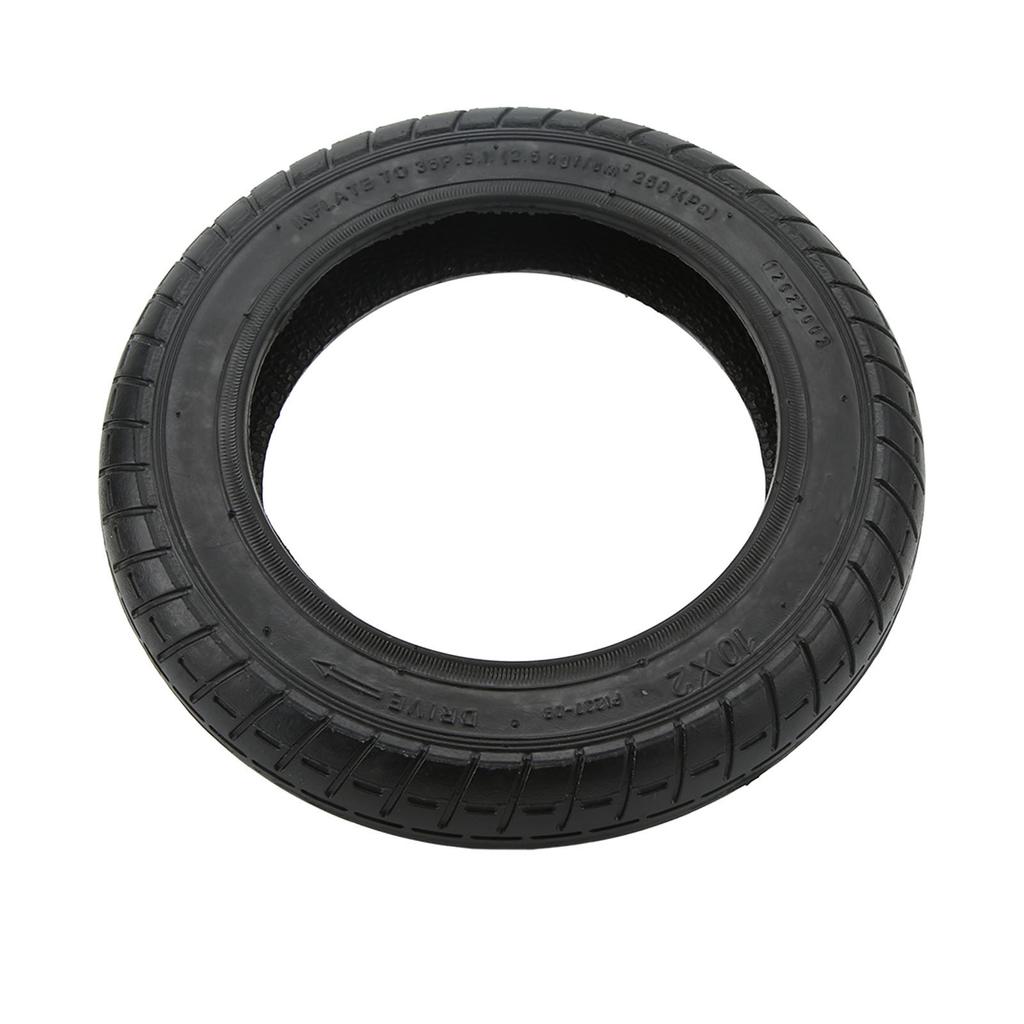 Rubber Electric Scooter Inflation Tires Explosion Proof Pneumatic Scooter Replacement Tire for Off Road Racing 10x2