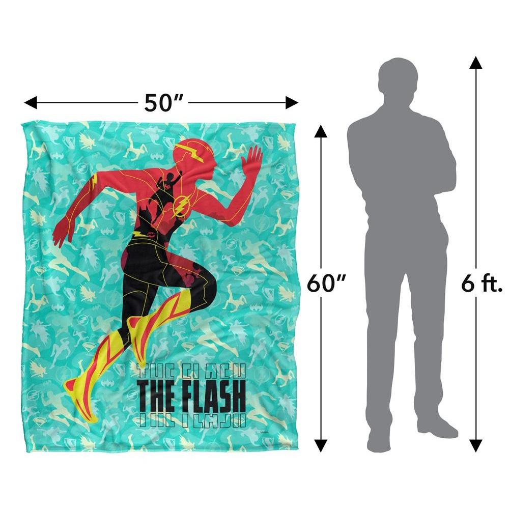 The Flash Silhouette Blanket