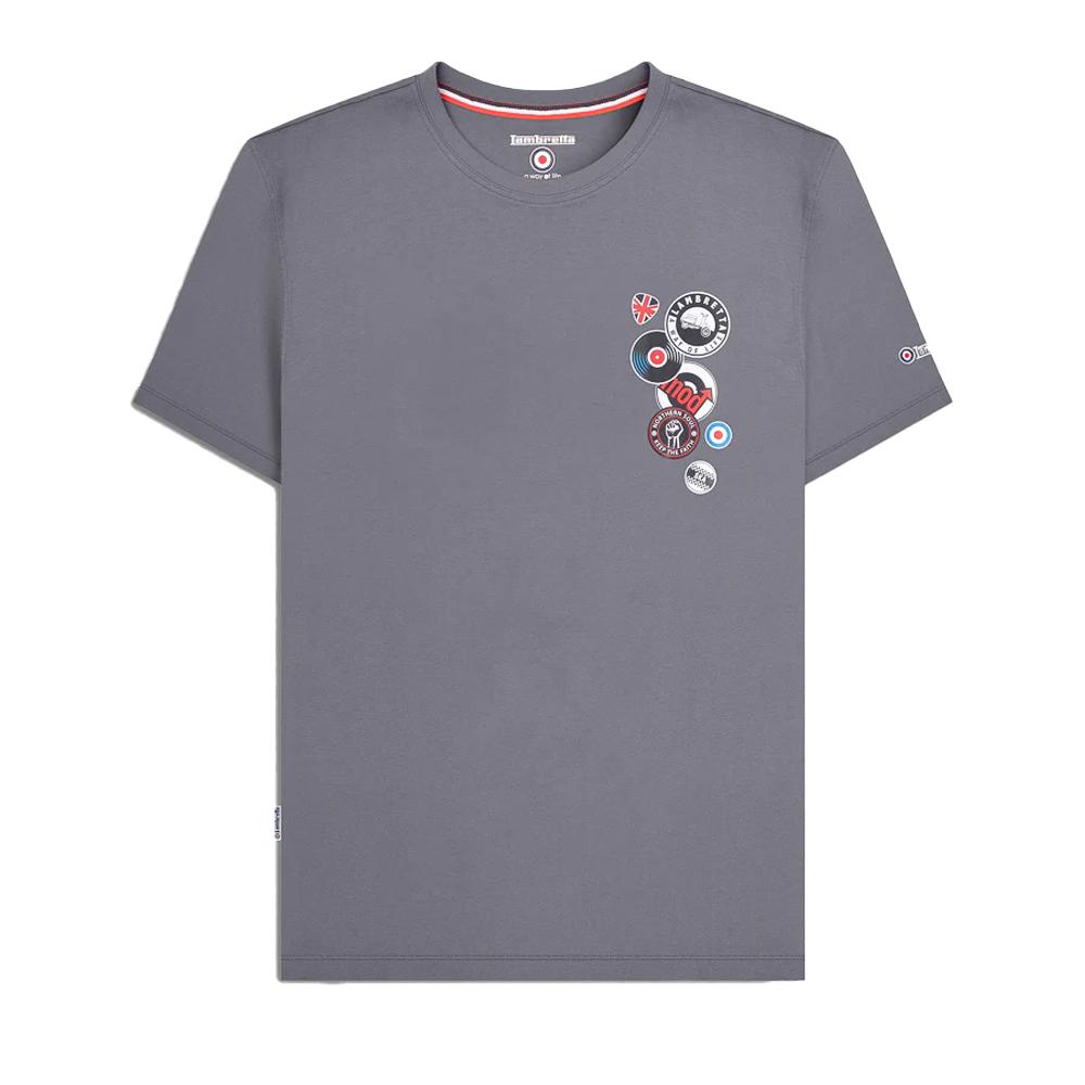 LAMBRETTA Mens Badge T-Shirt