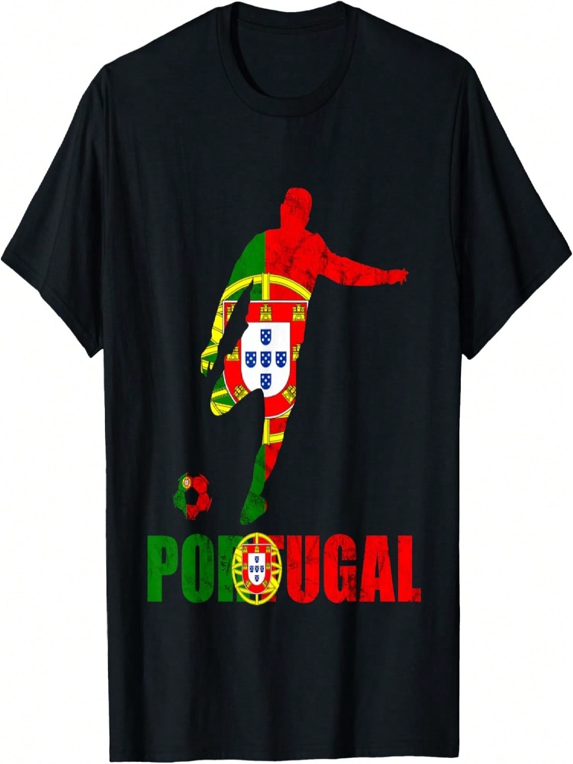 Portugal Flag Portugal Soccer Futebol Portuguese Pride T-Shirt S