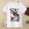 2026 Neue Chainsaw Man T-Shirts Anime-Charakter Bedrucktes T-Shirt Freizeit Sport Sommer Kurzarm Oberteile Herren und Damen Kleidung