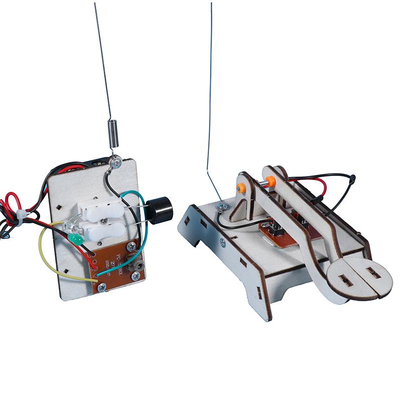 DIY Wireless Telegraph Kit for STEM Students: Science Experiment & Invention Set with Handmade Materials