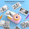2.7K Cute Kids Instant Camera 42MP Kids Digital Camera Childeren Instant Print Camera with 2.4-inch