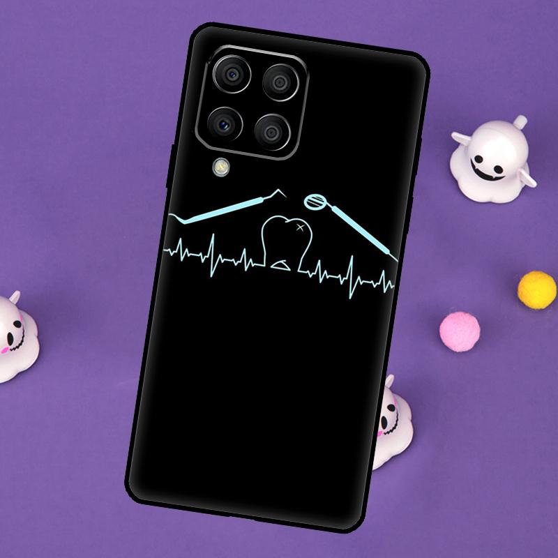 Zahnarzt Zahn Zähne Zahnarzt Abdeckung Für Samsung Galaxy M20 M30s M33 M13 M23 M53 M15 M55 M31 M51 M14 M34 M54 M32 M52 Hülle