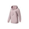 Leichtathletik Unifarbener Buchstabenmuster Lockerer Sport-Hoodie Damen-Hoodies Wisteria-Lila A11W241219FPU
