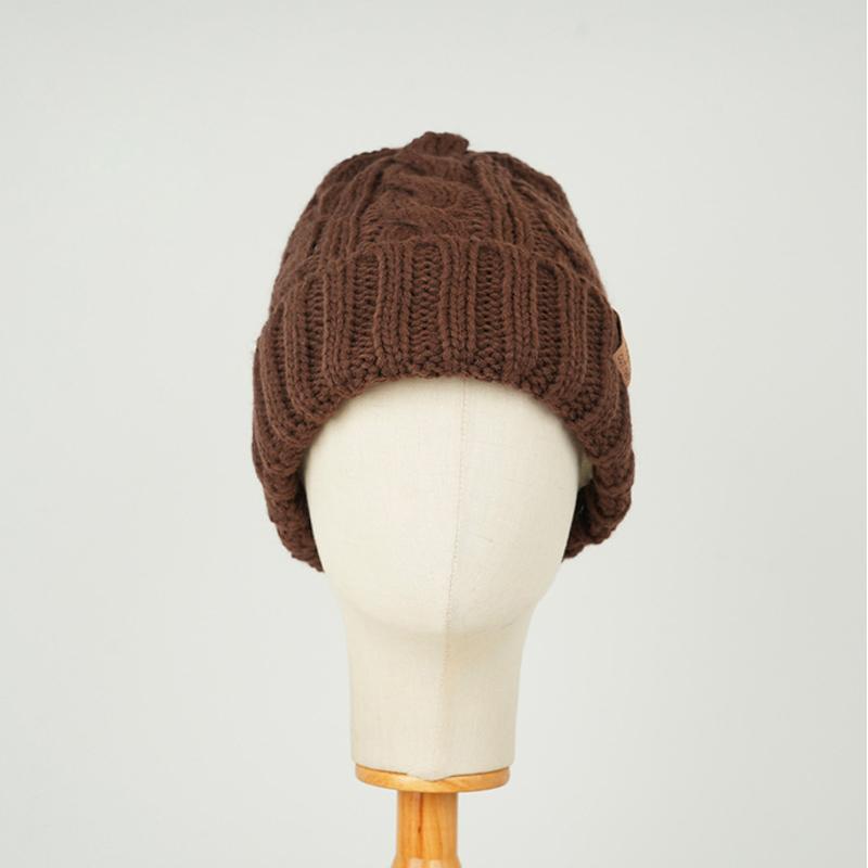 Мужская зимняя толстая бархатная шерстяная шапка — фото 3