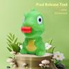 Green Frog Squeeze Toy With Popping Tongue Soft Elastic Texture For Kids Party Favors Stress Relief