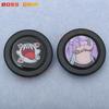 JDM Styling Steering Wheel Horn Button Car Modified Cutie Horn Switch Button Universal