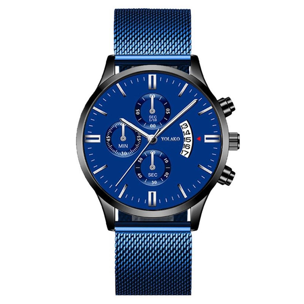Mens Leather Business Fashion Watch Strap Watch For Gift Giving