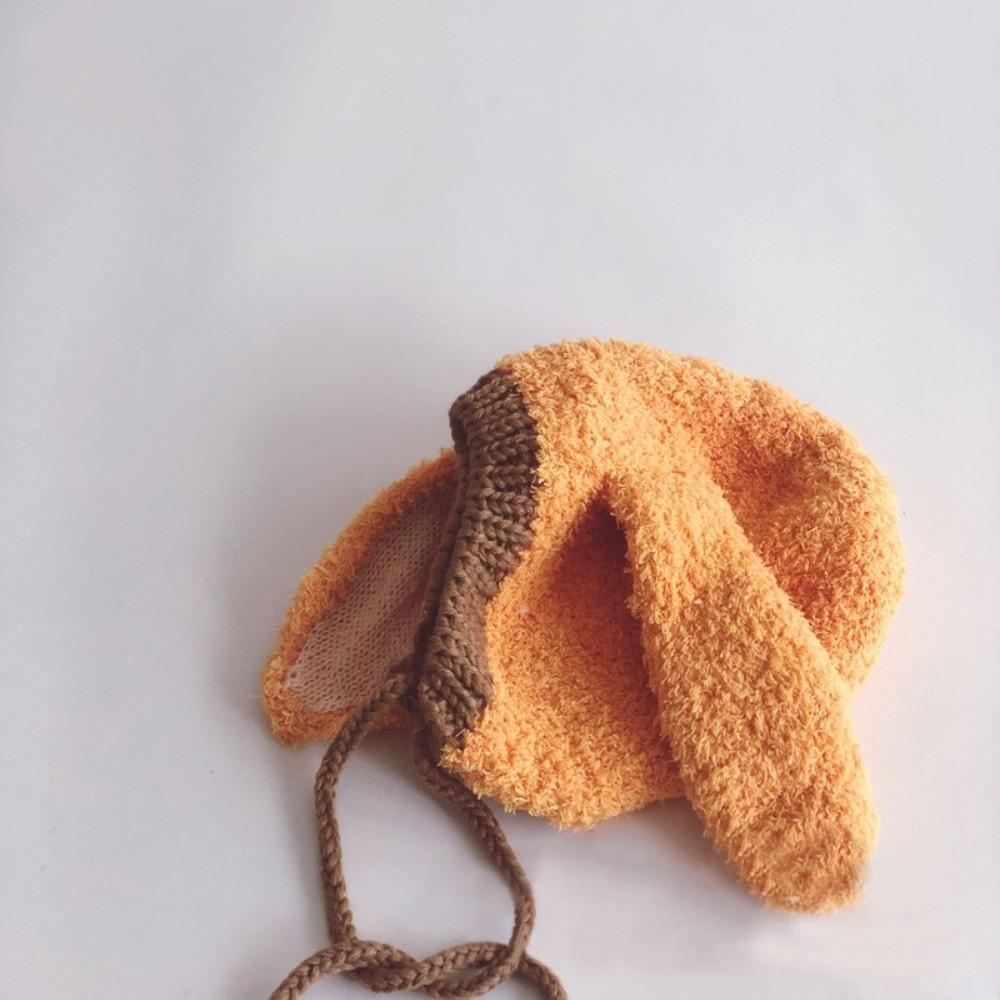 Cartoon Ear Protection Cap Thick Warm Plush Beanie Cap Unisex Baby Rabbit Hat Vacation
