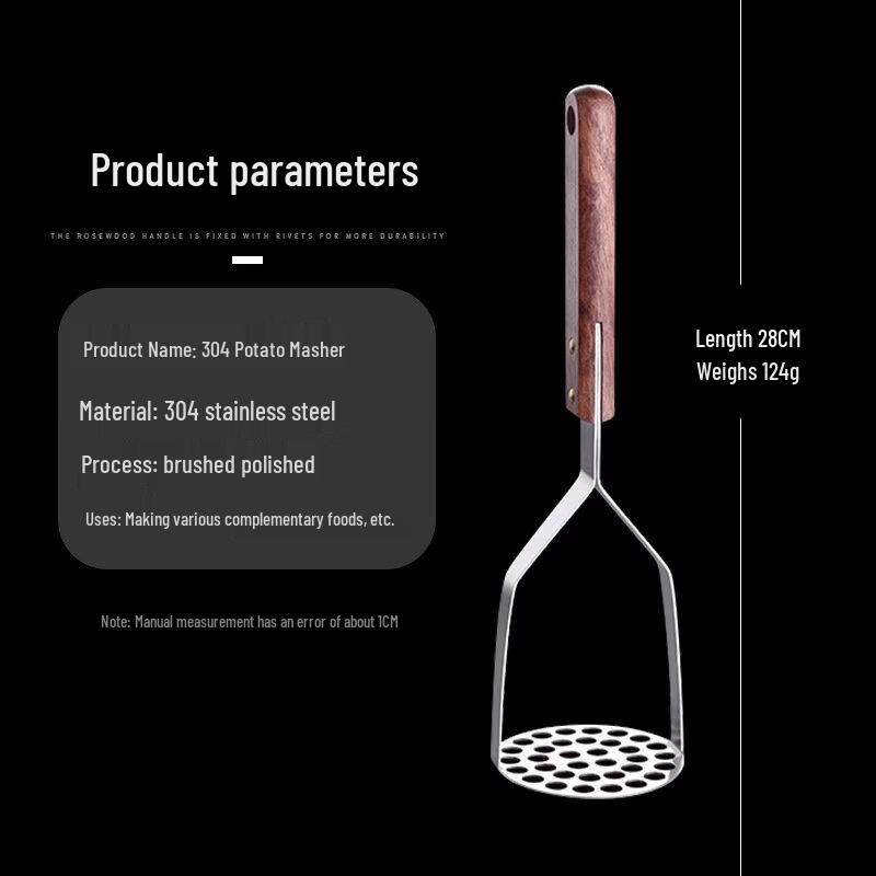 Wutuo 304 Нержавеющая сталь Картофелемялка - 2 шт.