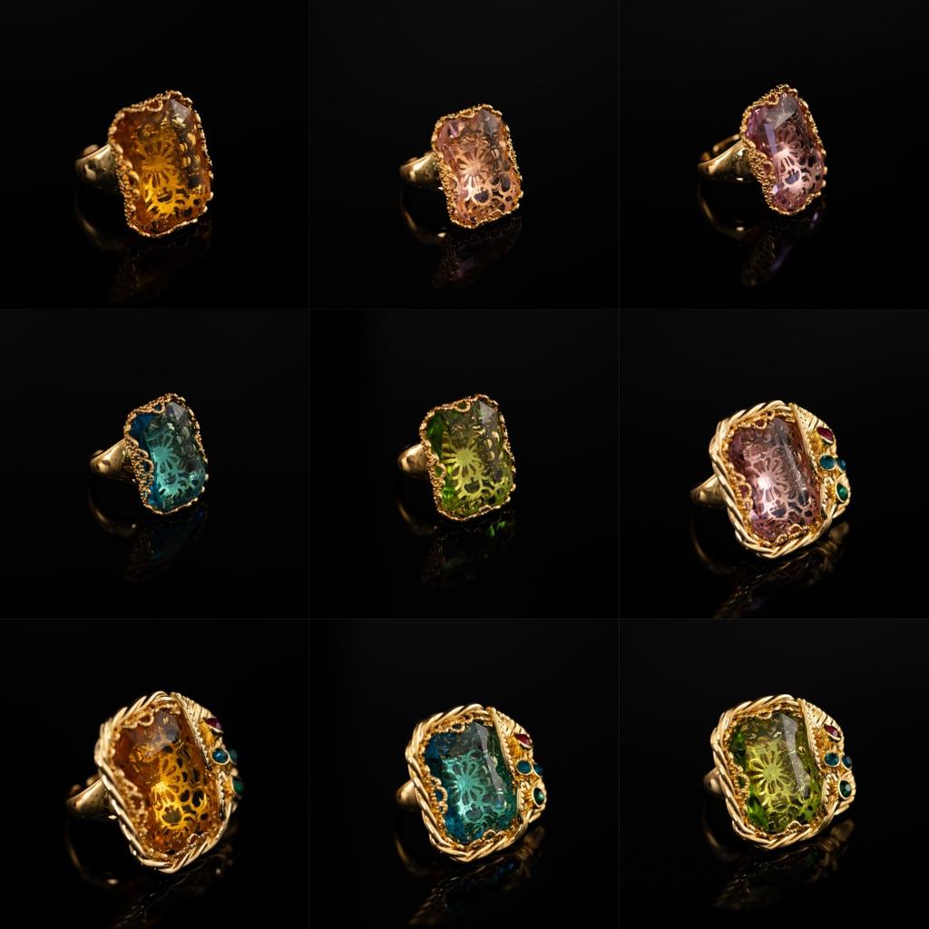 Medieval Copper Alloy Ring, Retro Court Style, High Sense Female Designer Temperament, New Ring