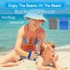New popular sand removal powder bag, beach sand removal bag, vacation sand removal bag, beach vacation sand removal spot