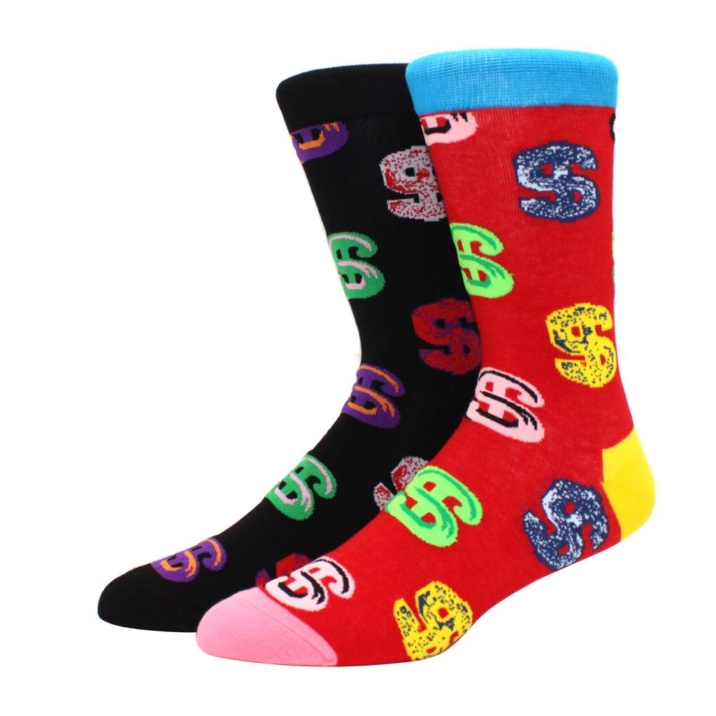 High Quality Combed Cotton Socks food Pattern Long Tube Funny Happy Men Socks Novelty Skateboard Crew Casual Crazy Socks