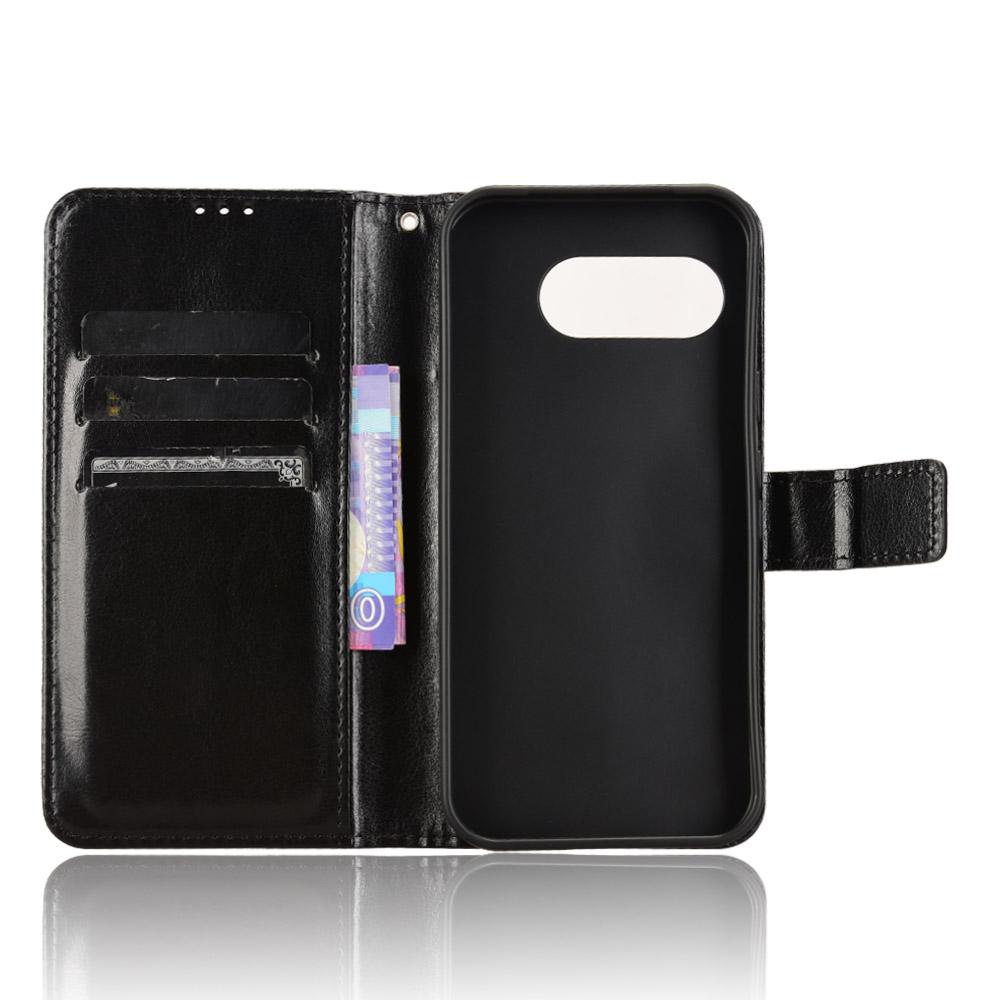 for Google Pixel 9A Wallet Case with Kickstand & Card Slots – Shockproof, Dustproof, Business Heavy Duty Flip Leather Cover