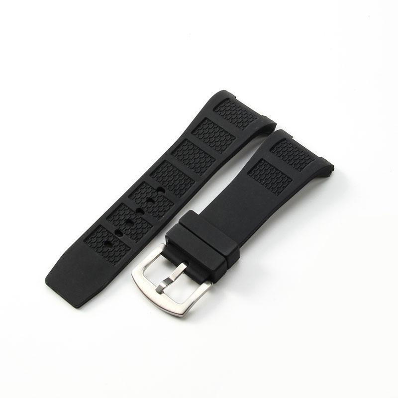 

Силиконовый ремешок для часов IWC IW323601 IW376501 IW322503 Пряжка-булавка Резиновый ремешок для часов Спортивный водонепроницаемый Браслет Аксессуары 30-16mm