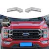 Chrome Front Grille Cover Trim Decor Bezels For   Ford F150 Accessories