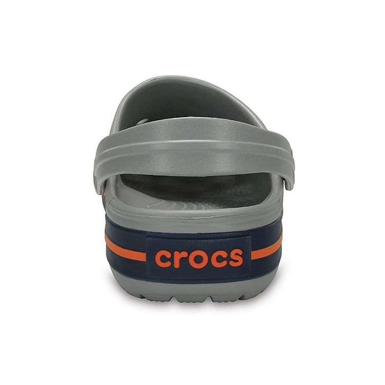 Crocs Crocband Clog Light Grey Navy Unisex Sneakers 11016-01U