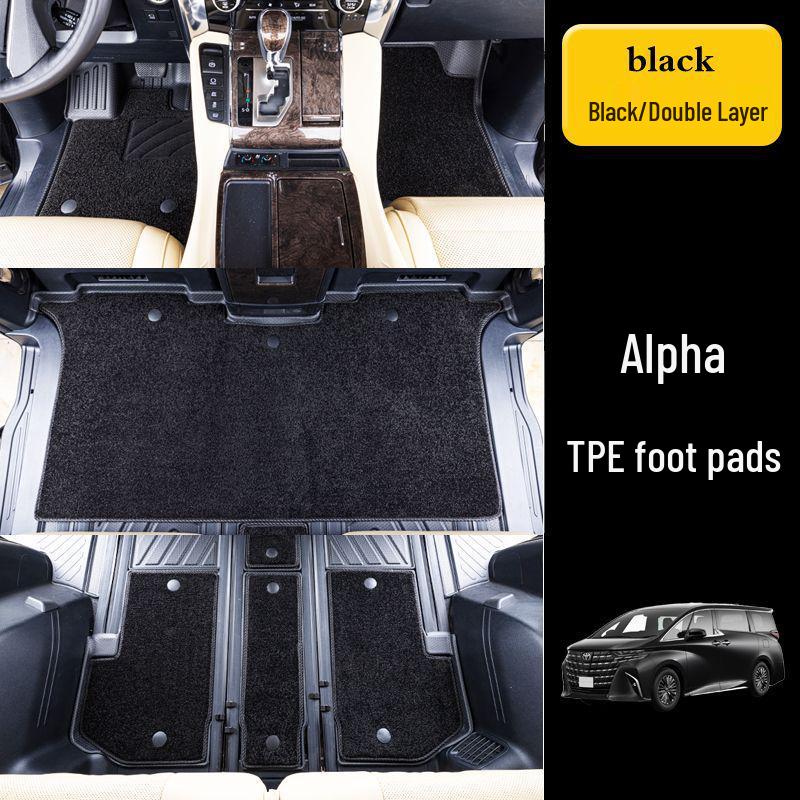TPE Floor Mats for Toyota Alphard (15-24) RHD & Vellfire LHD New 30 Series - Front/Middle Rows Body Kits