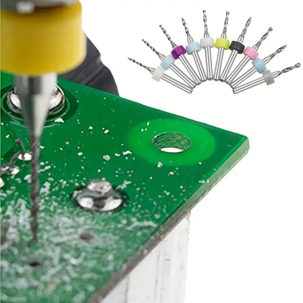 Convenient CNC Drilling Bit Set Carbide Twist Bits Drill Bits Machine PCB Drill Bits  Jewelry