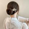 Lily of the valley ancient style walking hairpin high sense classical pearl hanfu hairpin hairpin summer cheongsam disc hair hairpin