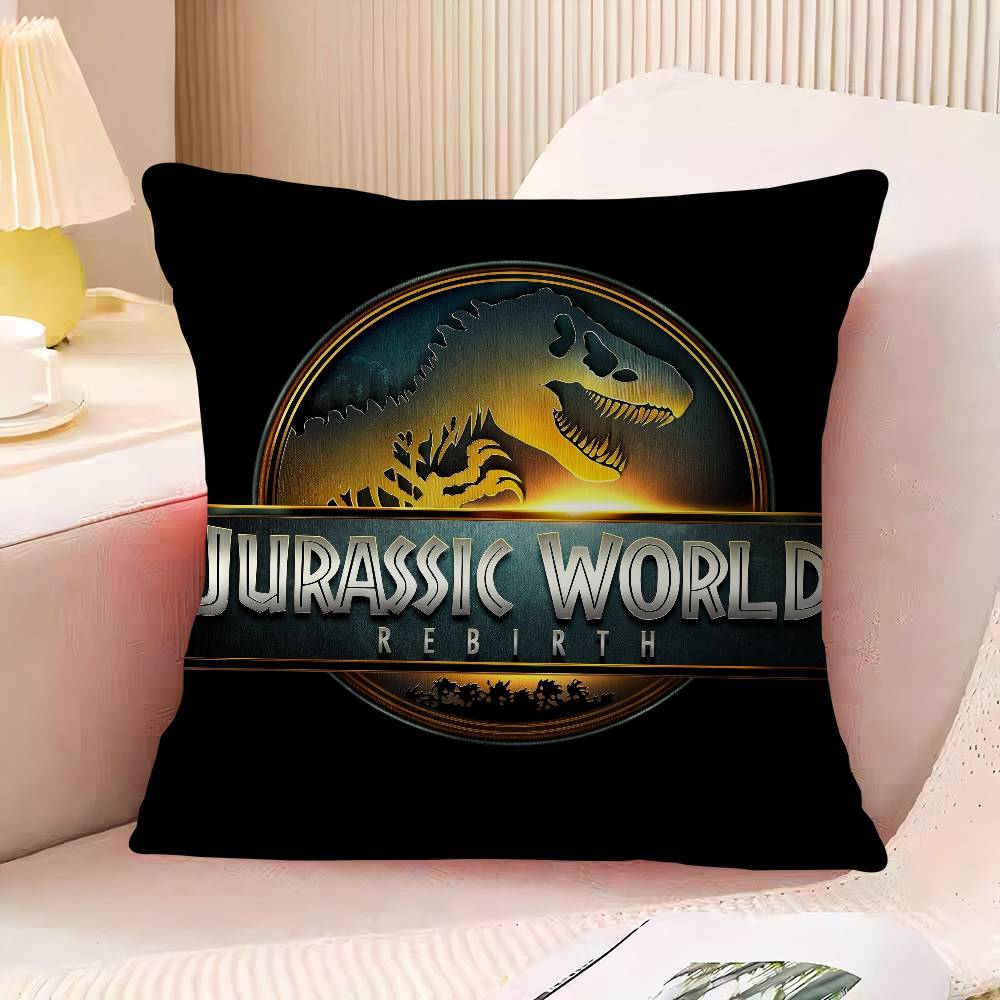 J-Jurassic P-Park Pillow Cushion Cover Pillowcase Living Room Sofa Home Decor Customized