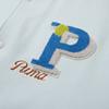 Puma Letter Print Casual Long Sleeve Jacket Unisex Jacket Light-Blue 625797-23