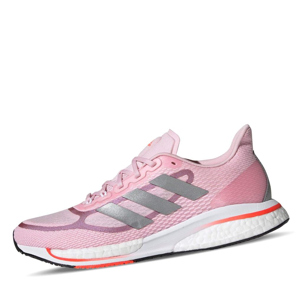 Adidas Supernova+ LAF48 Running Shoes, Spring/Summer 2021 Model, Women's, Fresh Candy/Silver Metallic/Pink Metallic (FX6671), Size 23.0 Cm