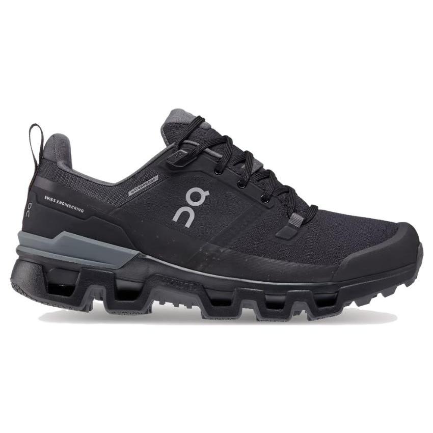(WMNS) On Running Cloudwander Waterproof 'Black Eclipse' Women's 73.98602
