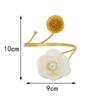 Modern Flower Curtain Straps Adjustable Metal Curtain Buckle Handmade Curtain Tieback