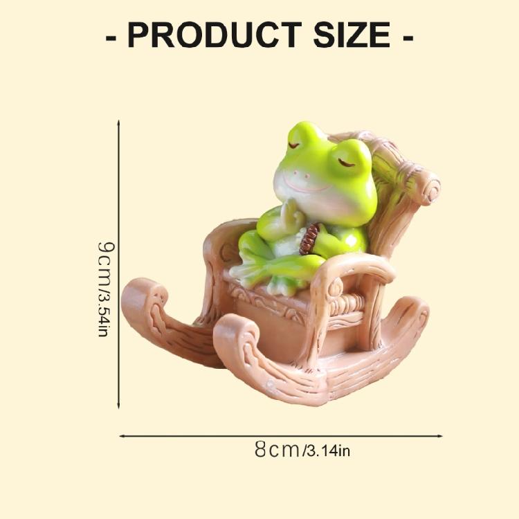 Desk Phone Holder Resin Frogs Shape Smartphone Stand Decorative Desktop Ornament For Home Office School