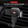 GR Gazoo Racing Car Phone Holder Air Vent Clip Mount Mobile GPS Cell Phone Stand For Audi C7 C6 C5 B5 B6 B7 B8 B9 D3 Q3 Q5 Q7 TT A1 A3 A4 A5
