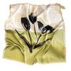 Silk Square Scarf Korean Spring and Autumn Summer Scarf High-end New All-match Silk Scarf Women Fashion Age-reducing Women