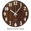 12 Inch Luminous Silent Quartz Art Deco Oval Fluorescent Wall Clock with Needle Display for Living Room and Bedroom