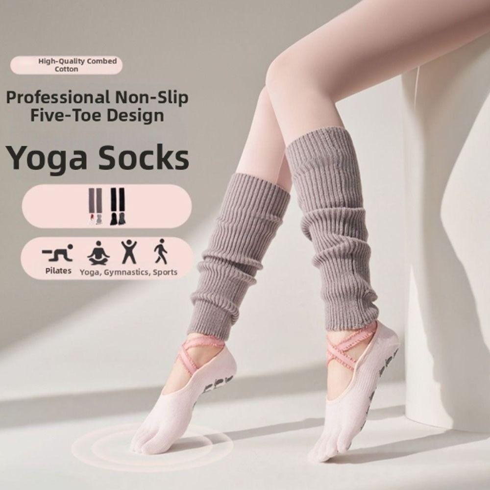 Harajuku Street Yoga Socks Cotton Mid Tube Socks New Pilates Socks