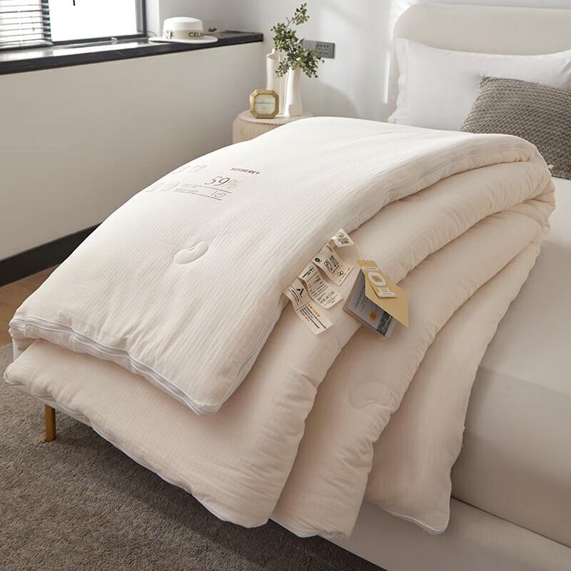 HodoHome Klasse A Sojabohnenfaser Ganzjahres-Duo-Bettdecke