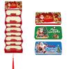 Lucky Christmas Money Pocket Bag Santa Claus Christmas Decorations Folding Card Envelope  Christmas